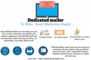 Dedicated mailer Email Marketing Tool to make  email marketi